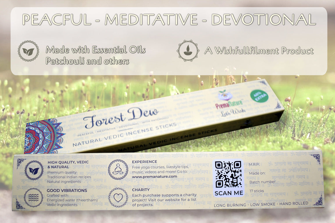Forest Dew - Incense sticks by PremaNature