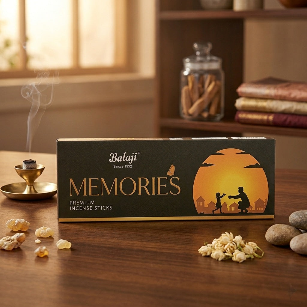 Balaji Agarbatti | Memories | Natural flora incense sticks