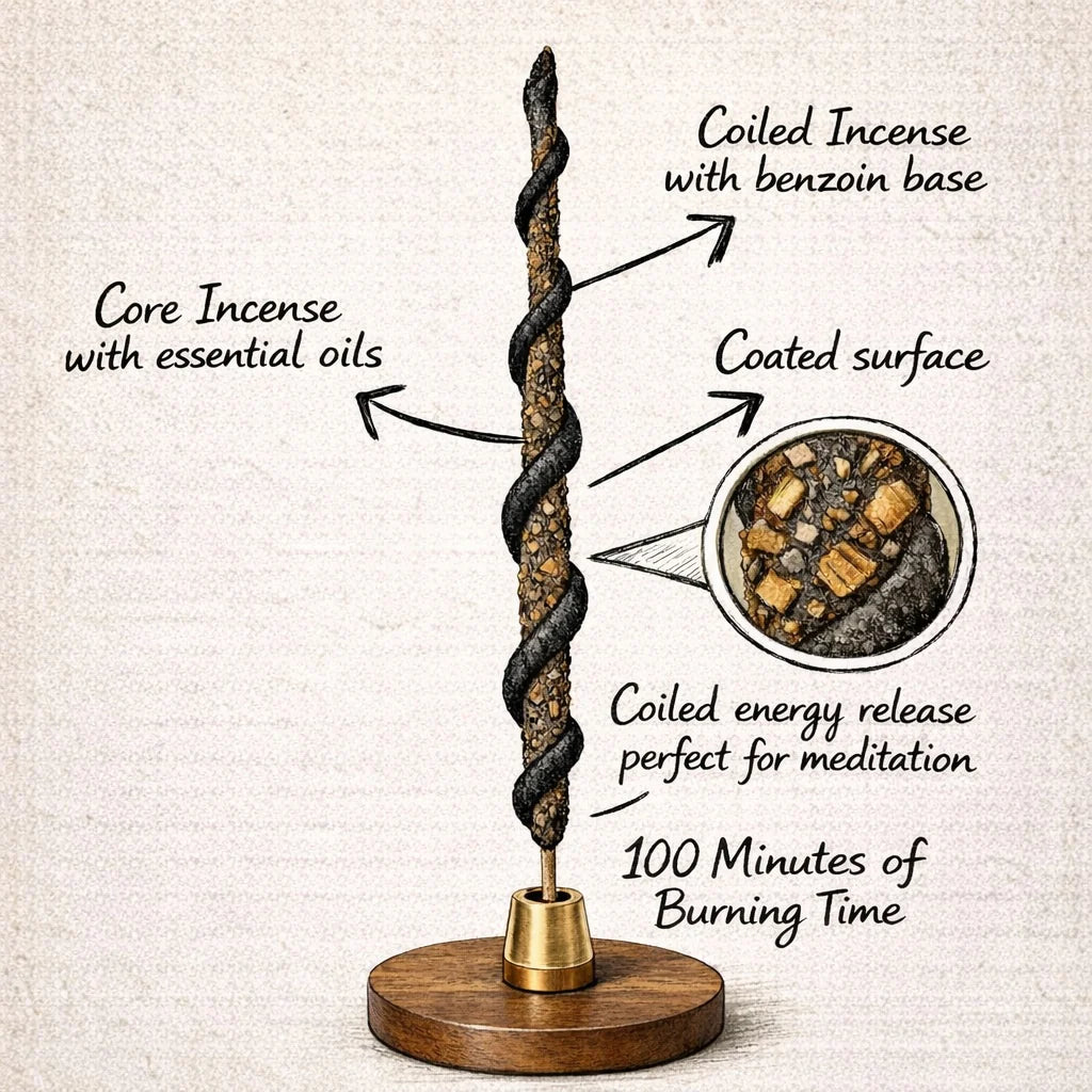 Rose Kundalini  | Kundalini Collection | Incense sticks by PremaNature
