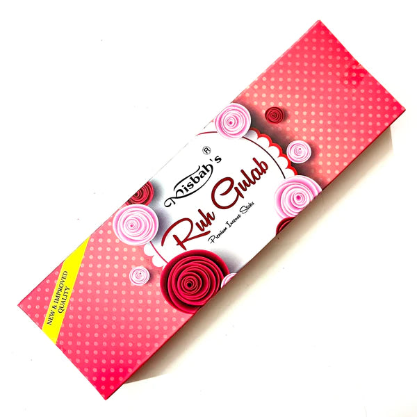 Ruh Gulab - Premium incense sticks by Misbah fragrances