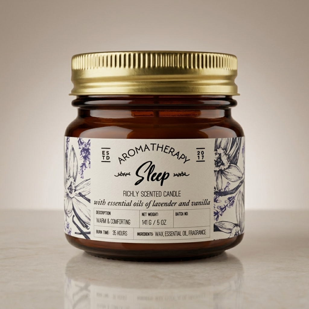 Sleep - Aromatherapy Candle Jars from Veda & Co