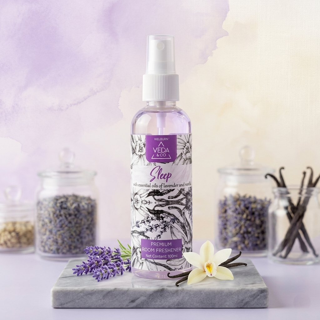 Sleep Premium room freshener by Veda & Co