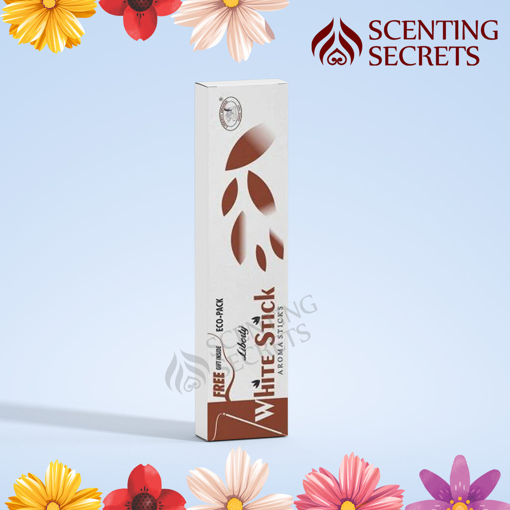 White Stick - Incense Sticks by Liberty