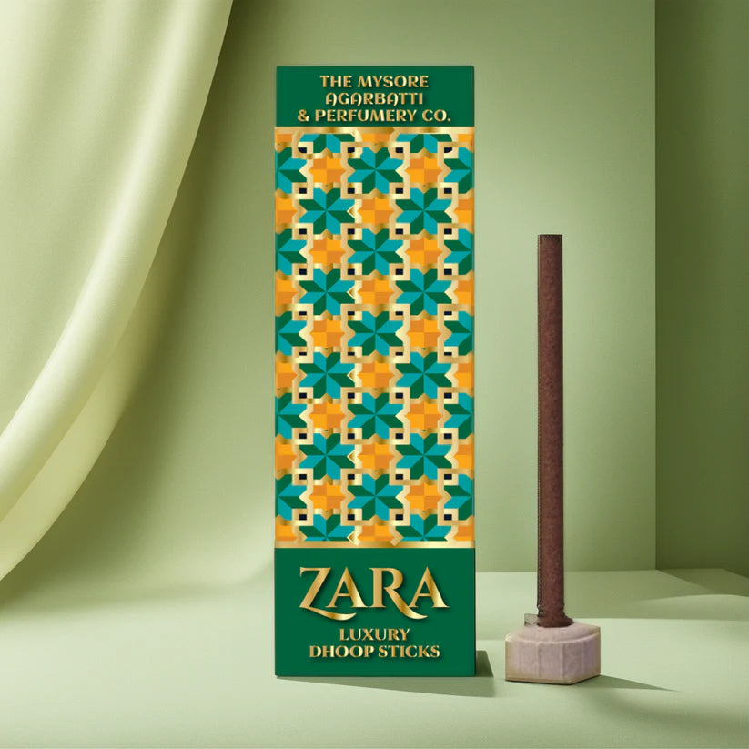 Zara Luxury dhoop sticks by The Mysore Agarbatti & Perfumery Co