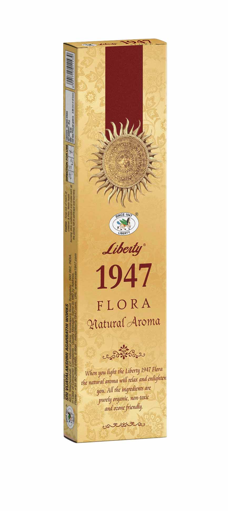 1947 flora - Incense Sticks by Liberty - scentingsecrets