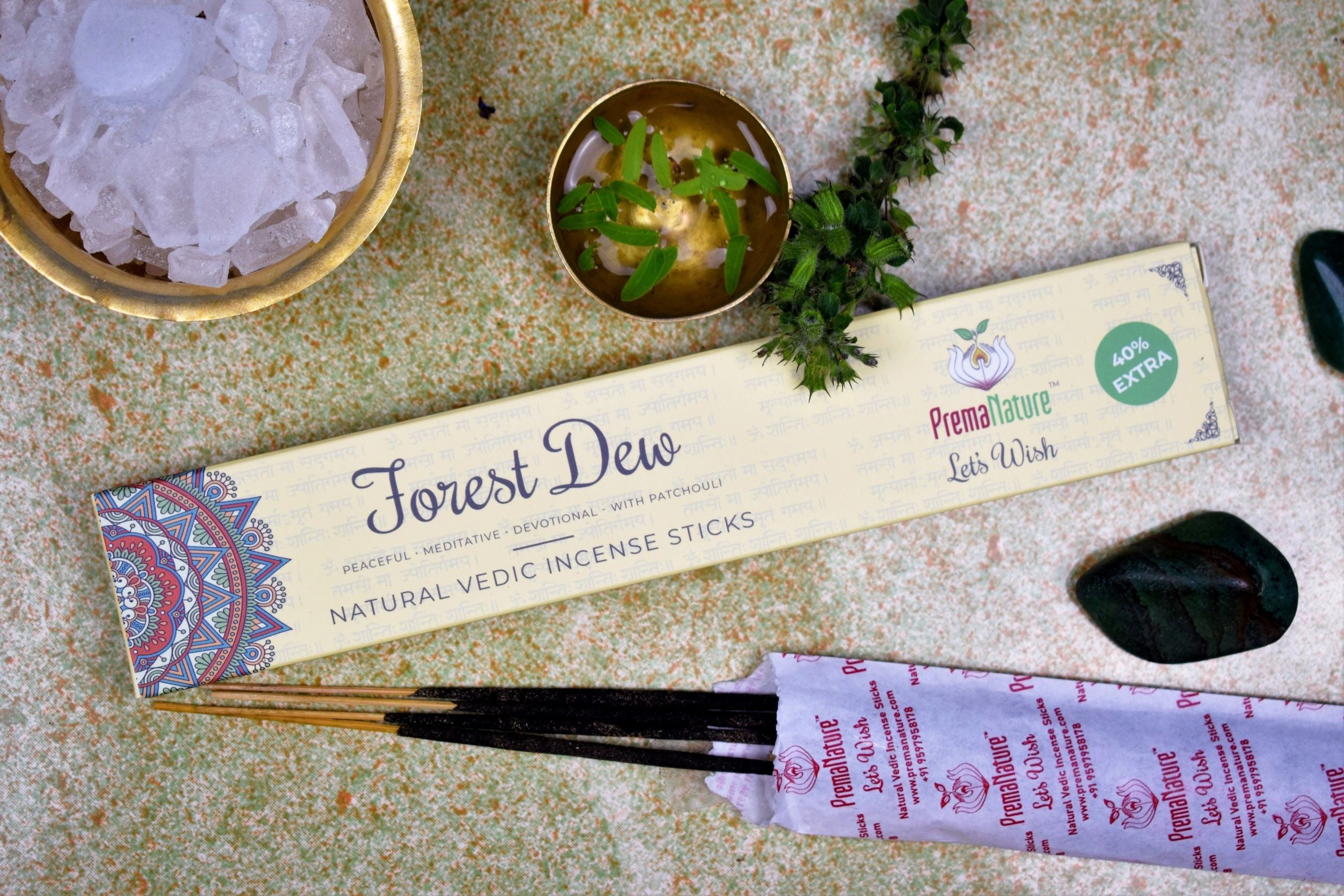 Forest Dew - Incense sticks by PremaNature