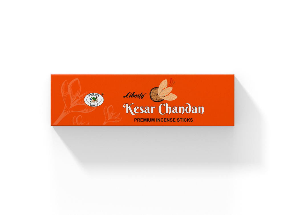 Kesar Chandan - Incense Sticks by Liberty