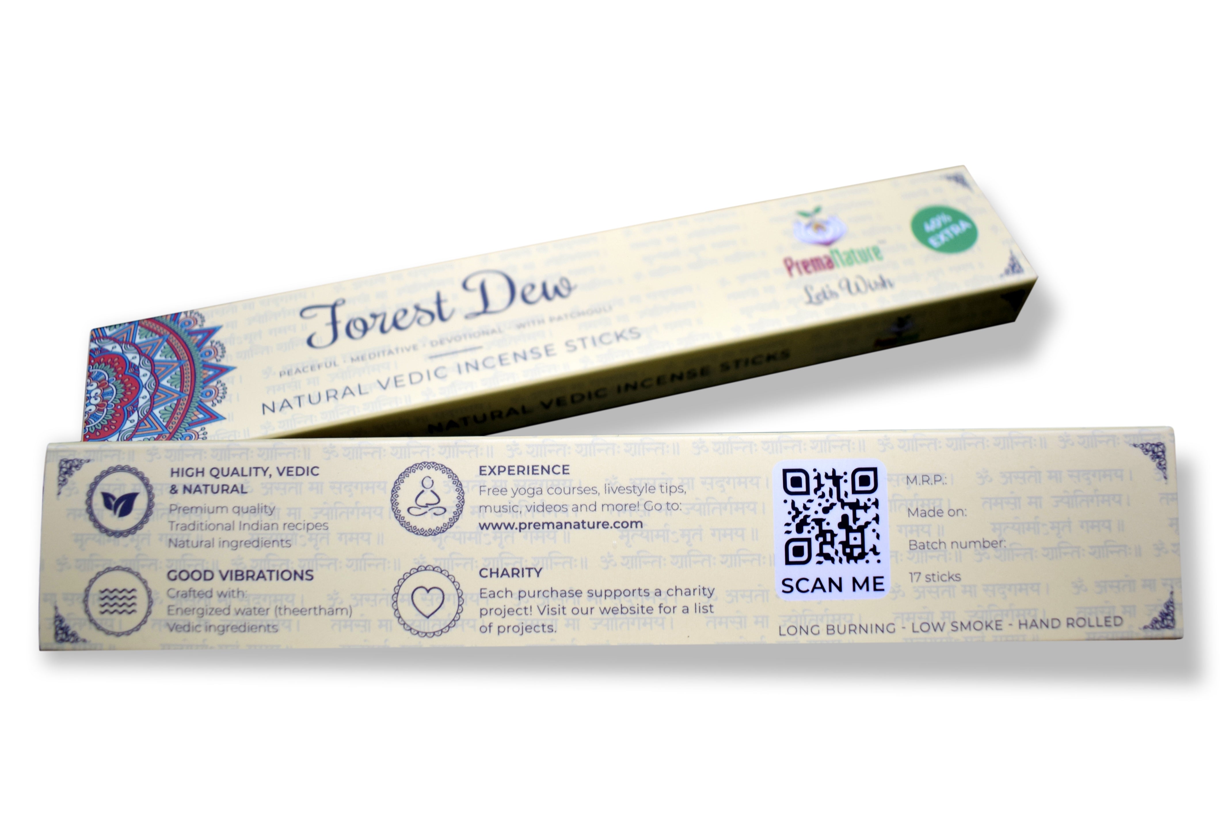 Forest Dew - Incense sticks by PremaNature