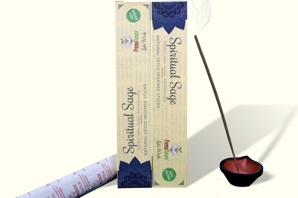 Spiritual Sage - Incense sticks by PremaNature