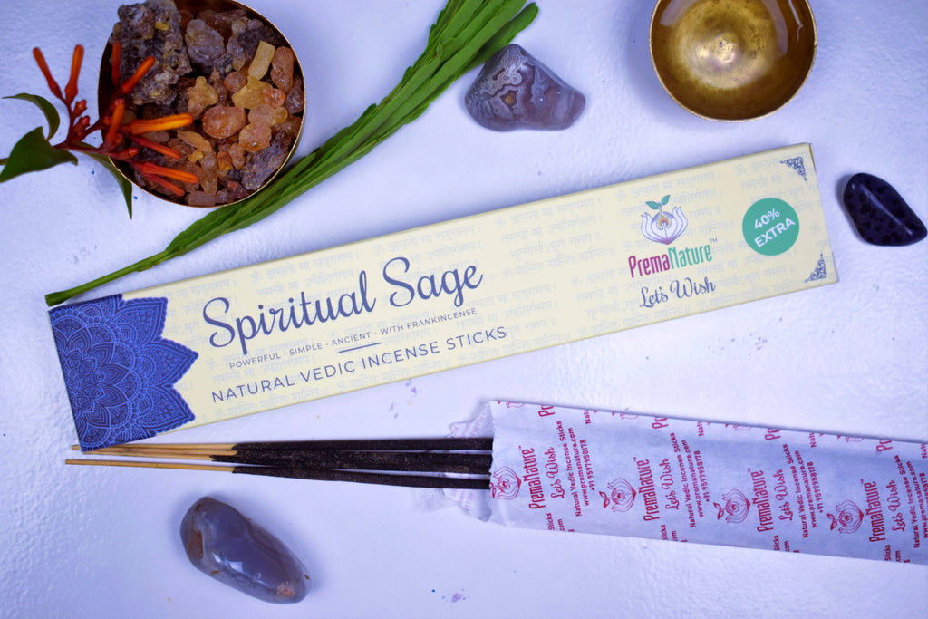 Spiritual Sage - Incense sticks by PremaNature