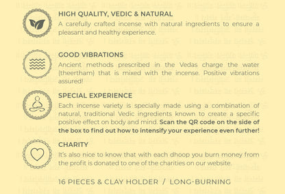 Pooja Deluxe - Dhoop Sticks from PremaNature