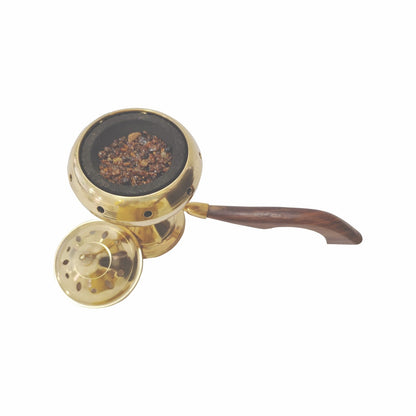 Brass incense holder - Medium - scentingsecrets