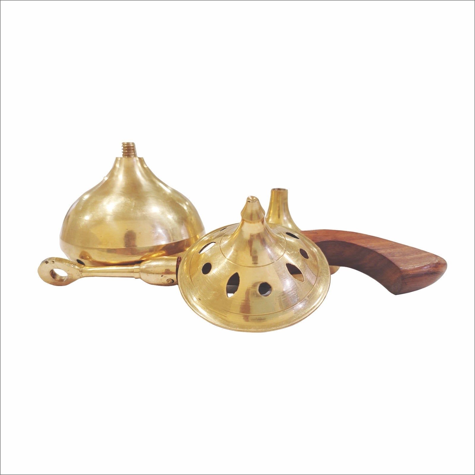 Brass incense holder - Medium - scentingsecrets
